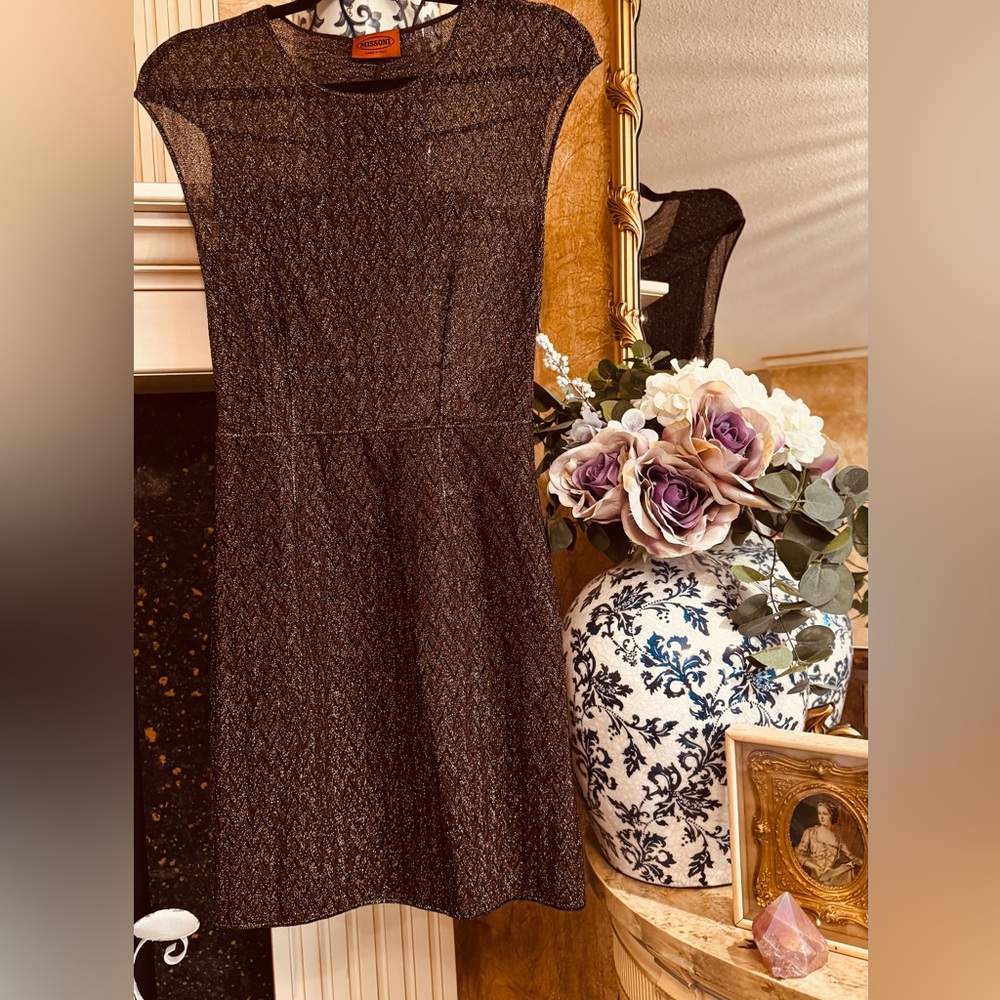 Missoni Black Textured Dress